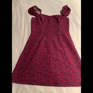 French Connection stylish print mini dress